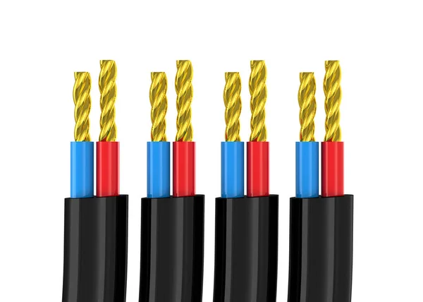 Elektriciteit Kabel — Stockfoto