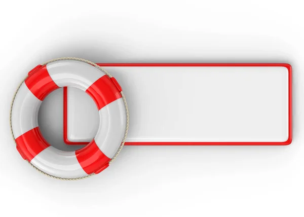 Life Buoy Render — Stock Photo, Image