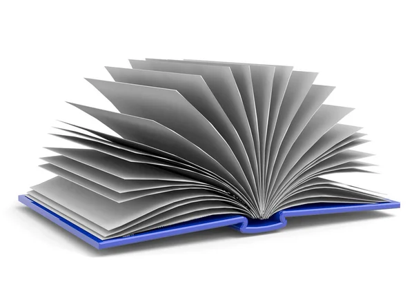 Open Book Rendering — Foto Stock