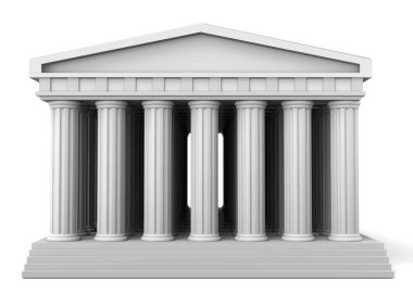 Roma Tapınağı - 3D canlandırma