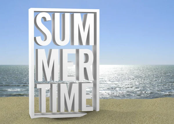 Summer Time Render — Stock Photo, Image