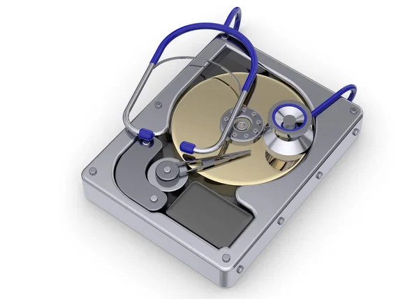 Hard Disk Recue Concept — Stock Photo, Image