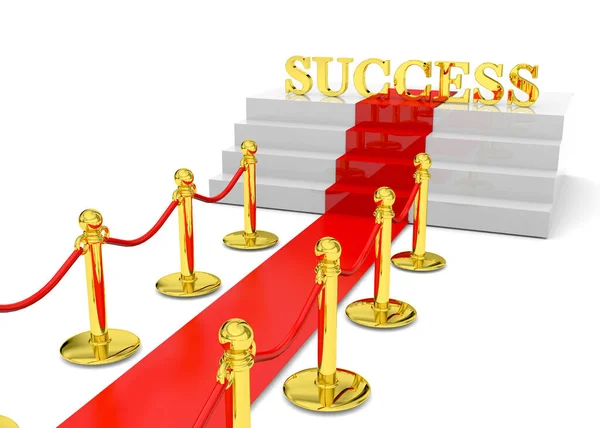 Successo Red Carpet — Foto Stock