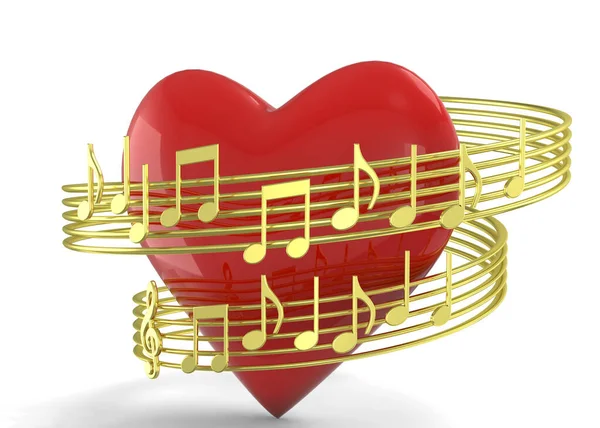 Loving Music — Stock Photo, Image