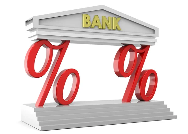 Bank Rate Interest Concept — Stock Photo, Image