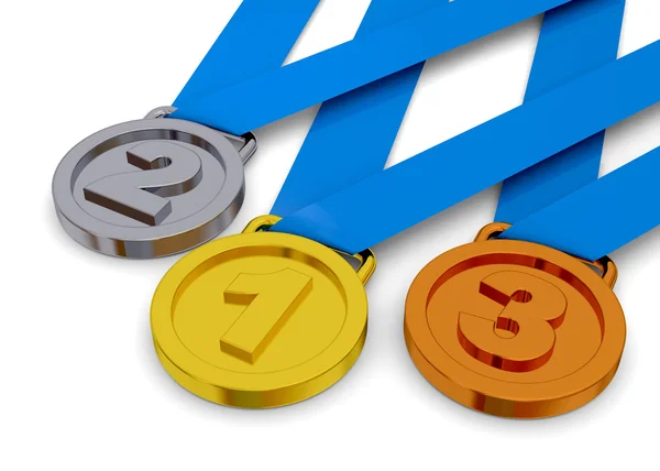 A Medalha - 3D — Fotografia de Stock