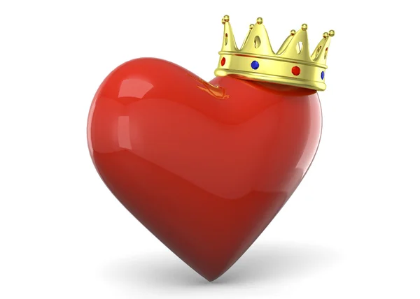 De koningin van hart — Stockfoto
