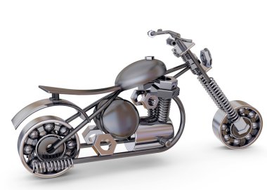 Craftmade motosiklet - 3d