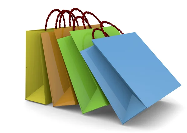 Shopper - 3D - Stock-foto