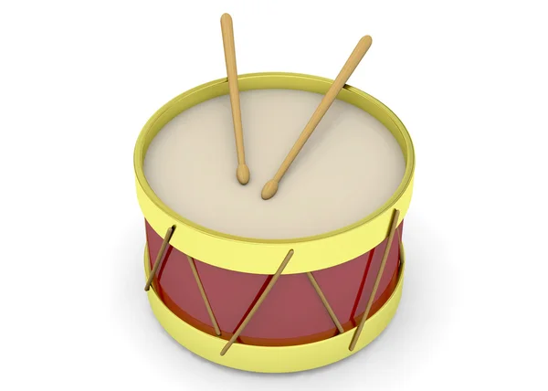 O tambor - 3D — Fotografia de Stock