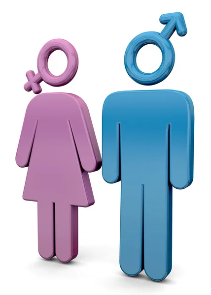 Gender Concept - 3D — Stock Photo, Image