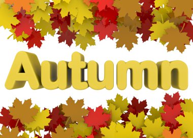 Sonbahar sezonu - 3d