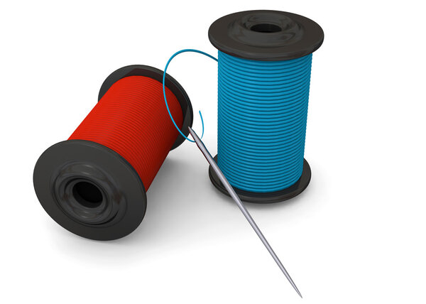 Игла и нить - 3D