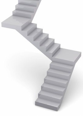 Merdivenlerden - 3d