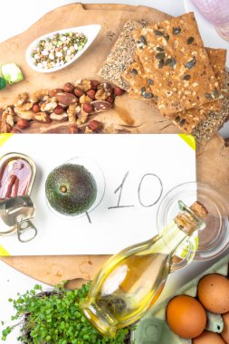 Yiyeceğin bileşimi koenzim Q10, antioksidan, serbest radikallere karşı ürünler, yaşlandıkça vücudu destekleyen bağışıklık sistemi, CoQ10 güçlü antioksidan besin içerir.