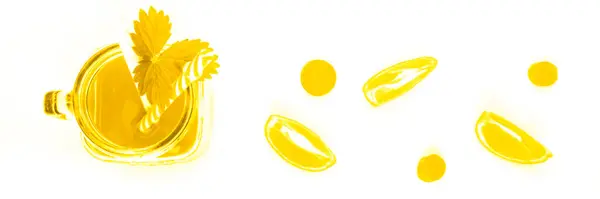 Cenoura Suco Laranja Tonificado Amarelo Iluminante Smoothie Frasco Vidro Bebida — Fotografia de Stock