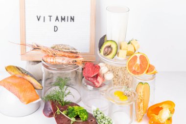 D vitamini, virüslere karşı gıda direnci ve bağışıklık sistemini güçlendiren doğal besinler.