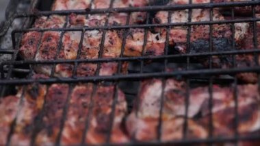 Baharatlı ve otlu sulu et bbq.