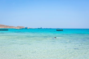 güzel deniz manzara - plaj, deniz, gökyüzü