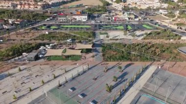 Şehir Kavşağı ve Kamu Spor Parkı 'nın İHA üstgeçişi