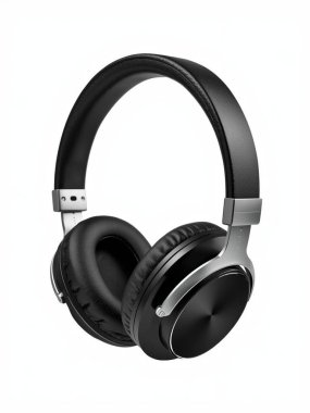 Beyaz Arkaplan Ses Monitörlü Profesyonel Kulaklık Ekipman Fotoğrafı