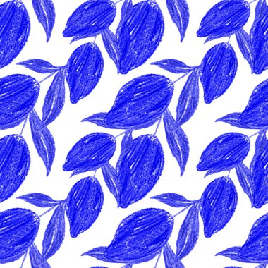 Limonlar, limonlar ve portakallar gibi soyut narenciye meyveleri olan yaratıcı, pürüzsüz desenler. Renkli meyveli arkaplan.