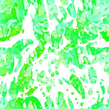 Suluboya, soyut, kusursuz desen. Parlak el yapımı elementlerle yaratıcı doku. Soyut renkli yazdırma.