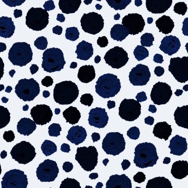 Renkli, soyut geometrik elementlerle yaratıcı, kusursuz desen. El yapımı doku. Grafik olarak soyut bir arkaplan. Çağdaş sanat. Moda modern tarzı.
