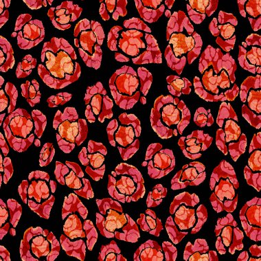 Leopar deseni, her amaç için harika bir tasarım. Modern arka plan tasarımı. Kusursuz leopar kürkü deseni. Moda baskısı.