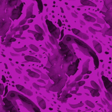 Suluboya, soyut, kusursuz desen. Parlak el yapımı elementlerle yaratıcı doku. Soyut renkli yazdırma.