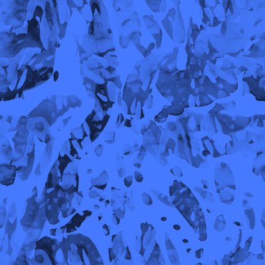 Suluboya, soyut, kusursuz desen. Parlak el yapımı elementlerle yaratıcı doku. Soyut renkli yazdırma.