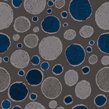 Renkli, soyut geometrik elementlerle yaratıcı, kusursuz desen. El yapımı doku. Grafik olarak soyut bir arkaplan. Çağdaş sanat. Moda modern tarzı.