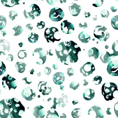 Suluboya, soyut, kusursuz desen. Parlak el yapımı elementlerle yaratıcı doku. Soyut renkli yazdırma.