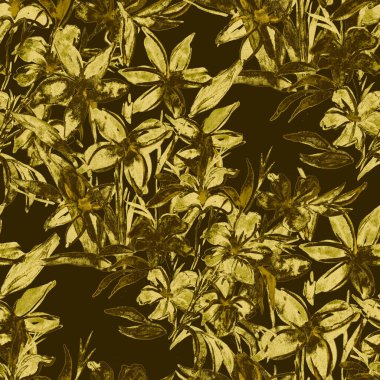 Çiçeklerle suluboya kusursuz desen. Çiçek tasarımı. Romantik bir düğün geçmişi. Parlak, kusursuz bir yaz dönemi. Botanik duvar kağıdı. Her türlü tasarım için kullanılabilir.