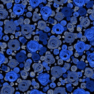 Renkli, soyut geometrik elementlerle yaratıcı, kusursuz desen. El yapımı doku. Grafik olarak soyut bir arkaplan. Çağdaş sanat. Moda modern tarzı.