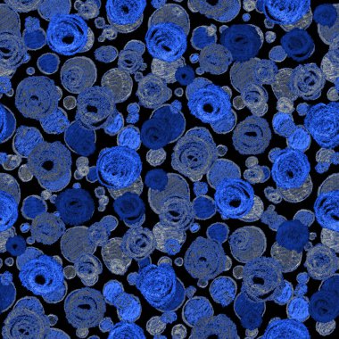 Renkli, soyut geometrik elementlerle yaratıcı, kusursuz desen. El yapımı doku. Grafik olarak soyut bir arkaplan. Çağdaş sanat. Moda modern tarzı.