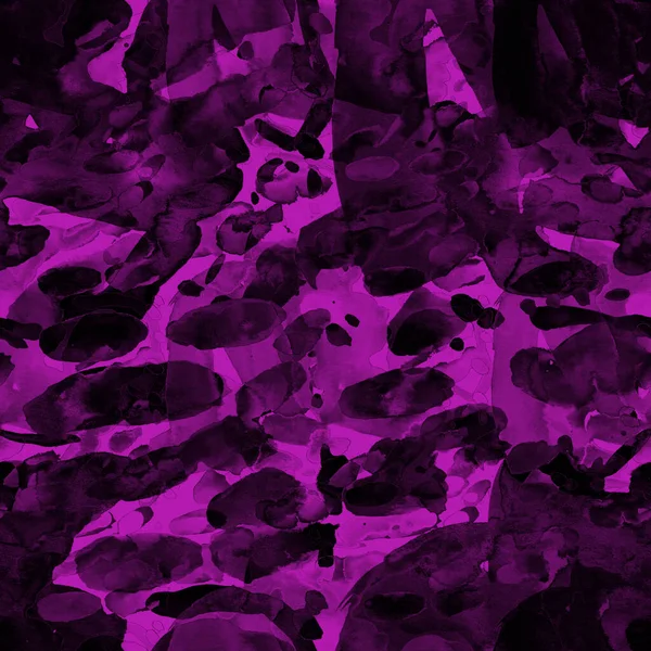 Suluboya, soyut, kusursuz desen. Parlak el yapımı elementlerle yaratıcı doku. Soyut renkli yazdırma.