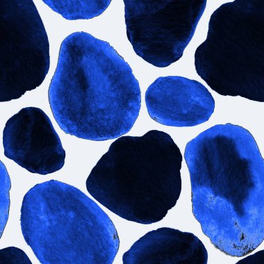 Modern suluboya, soyut desen, her amaç için harika tasarım. Kusursuz desenli, el çizimi lekeli. Suluboya soyut sanat geçmişi. Basit bir tasarım. Modern yaratıcı şablon.