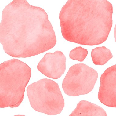 Modern suluboya, soyut desen, her amaç için harika tasarım. Kusursuz desenli, el çizimi lekeli. Suluboya soyut sanat geçmişi. Basit bir tasarım. Modern yaratıcı şablon.