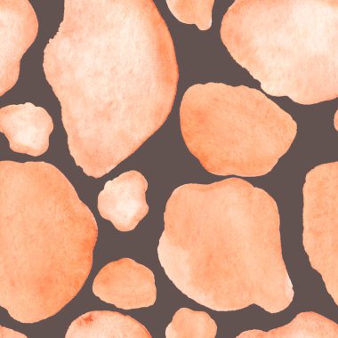 Modern suluboya, soyut desen, her amaç için harika tasarım. Kusursuz desenli, el çizimi lekeli. Suluboya soyut sanat geçmişi. Basit bir tasarım. Modern yaratıcı şablon.