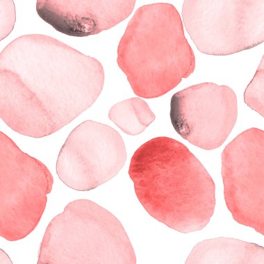 Modern suluboya, soyut desen, her amaç için harika tasarım. Kusursuz desenli, el çizimi lekeli. Suluboya soyut sanat geçmişi. Basit bir tasarım. Modern yaratıcı şablon.