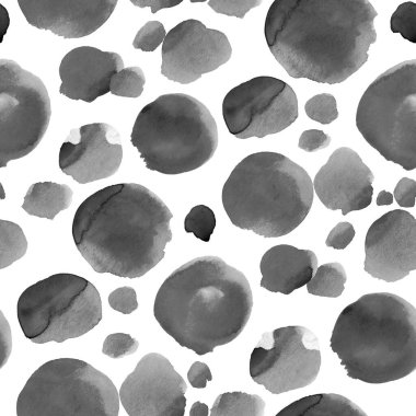 Suluboya, soyut, kusursuz desen. Parlak el yapımı elementlerle yaratıcı doku. Soyut renkli yazdırma.