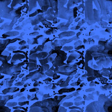 Suluboya, soyut, kusursuz desen. Parlak el yapımı elementlerle yaratıcı doku. Soyut renkli yazdırma.