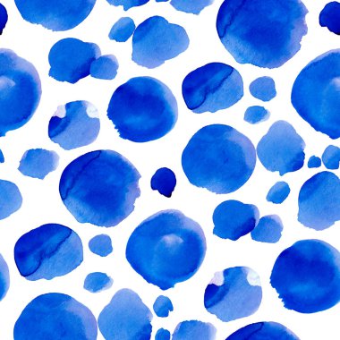 Suluboya, soyut, kusursuz desen. Parlak el yapımı elementlerle yaratıcı doku. Soyut renkli yazdırma.