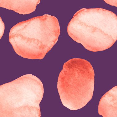 Modern suluboya, soyut desen, her amaç için harika tasarım. Kusursuz desenli, el çizimi lekeli. Suluboya soyut sanat geçmişi. Basit bir tasarım. Modern yaratıcı şablon.