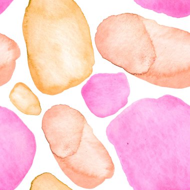 Modern suluboya, soyut desen, her amaç için harika tasarım. Kusursuz desenli, el çizimi lekeli. Suluboya soyut sanat geçmişi. Basit bir tasarım. Modern yaratıcı şablon.