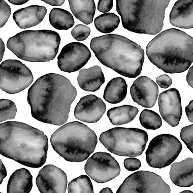 Modern suluboya, soyut desen, her amaç için harika tasarım. Kusursuz desenli, el çizimi lekeli. Suluboya soyut sanat geçmişi. Basit bir tasarım. Modern yaratıcı şablon.