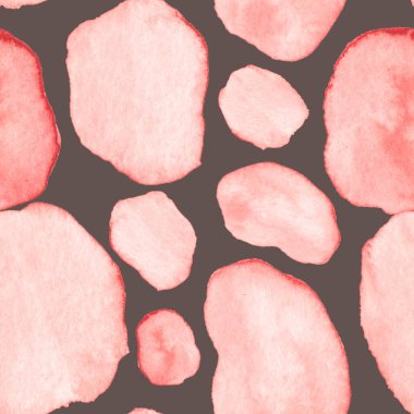 Modern suluboya, soyut desen, her amaç için harika tasarım. Kusursuz desenli, el çizimi lekeli. Suluboya soyut sanat geçmişi. Basit bir tasarım. Modern yaratıcı şablon.