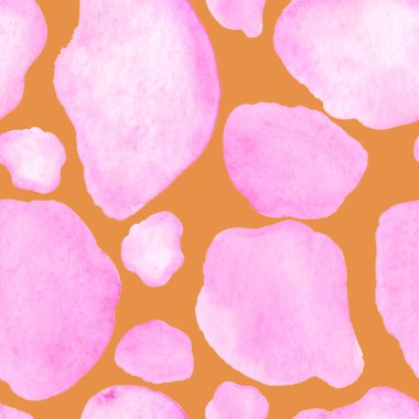 Modern suluboya, soyut desen, her amaç için harika tasarım. Kusursuz desenli, el çizimi lekeli. Suluboya soyut sanat geçmişi. Basit bir tasarım. Modern yaratıcı şablon.