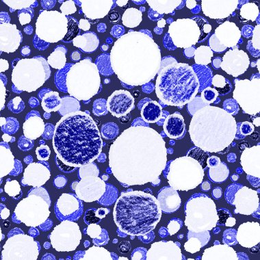 Renkli, soyut geometrik elementlerle yaratıcı, kusursuz desen. El yapımı doku. Grafik olarak soyut bir arkaplan. Çağdaş sanat. Moda modern tarzı.